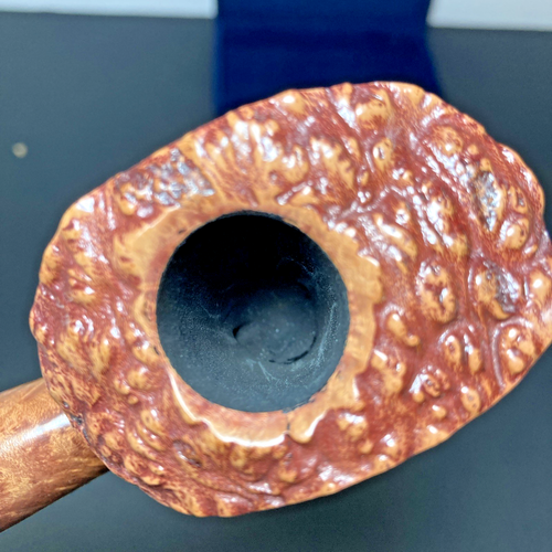 Savinelli Sandblasted Autograph 6mm Pipe W/ Case, Balsa System, Cloth Bag, Etc.. - Picture 11 of 17