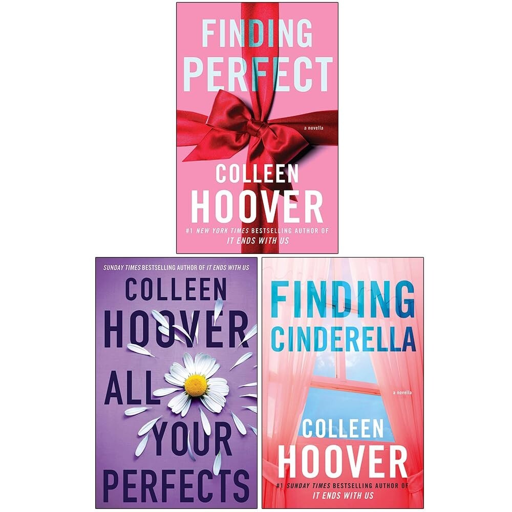 Colleen Hoover Collection 3 Book Set Finding Cinderella,All Your Perfects,Perfec - Image 3