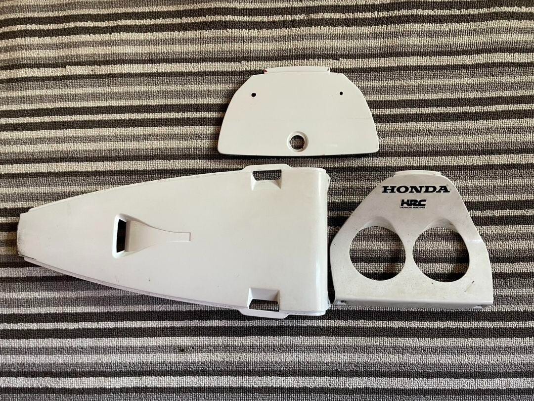 HONDA NSR250R MC21 Genuine White Cowl Set with HRC Logo Used | eBay