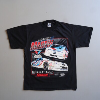 Vintage 90s Nascar Valvoline Racing T Shirt Mark Martin Large