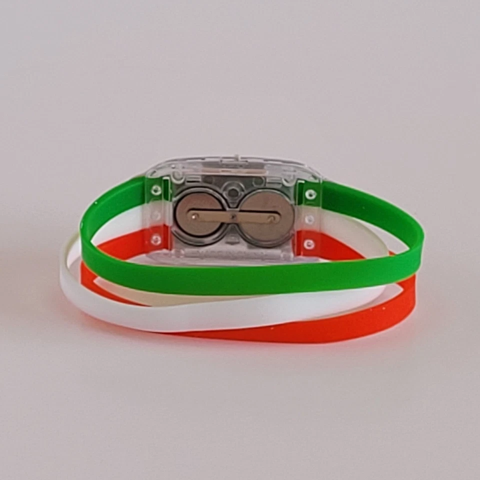 Национальный флаг светодиодный силиконовый браслет зарево Мексика-Pulsera-новый - Изображение 3 из 4