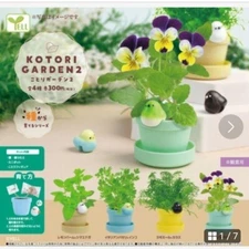 Bird Garden Vol.2 Complete set 4 Capsule Toy Gacha Shipping Free JAPAN NEW