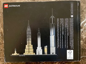 Lego ARCHITECTURE 21028 NEW YORK CITY USA INSTRUCTION MANUAL BOOKLET ONLY 