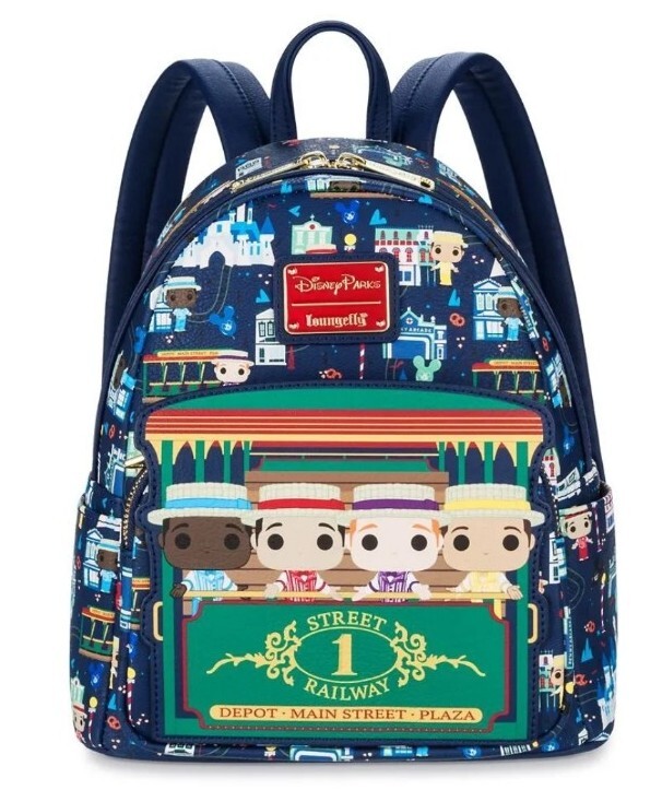 Disney Loungefly funko pop Dapper Dans backpack Disney Loungefly mini backpack Main St. | Mercari main image 4