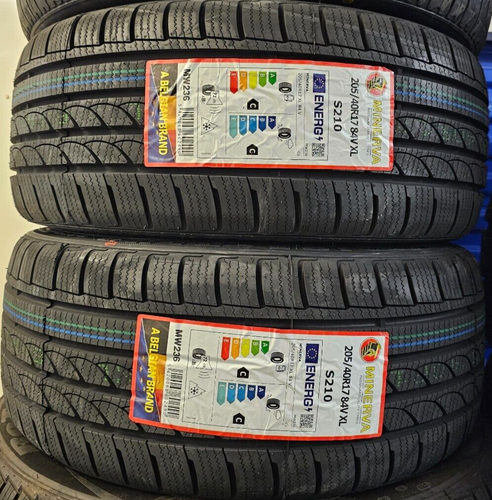 2X NUEVOS NEUMÁTICOS DE INVIERNO ROTALLA/MINERVA COCHE 205/40 R17 84V XL NIEVE/HIELO 205 40 17 M&S - Imagen 2 de 5