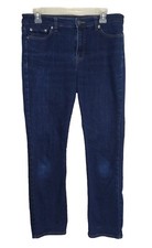 Lauren Ralph Lauren Premiere Jeans Womens8 Straight Dark Wash Denim Blue Jeans