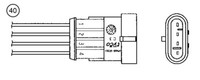 NGK 94547 Lambda Sensor For Alfa Romeo Fiat