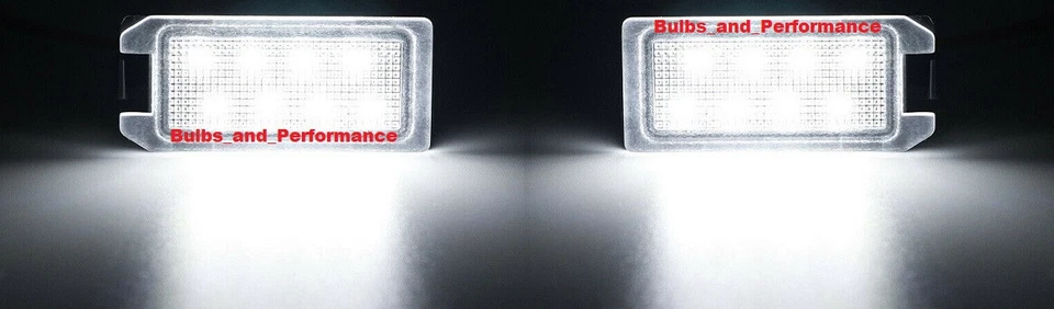 Luces LED de matrícula para Jeep Grand Cherokee Compass Fiat 500 Foto 2 de 3