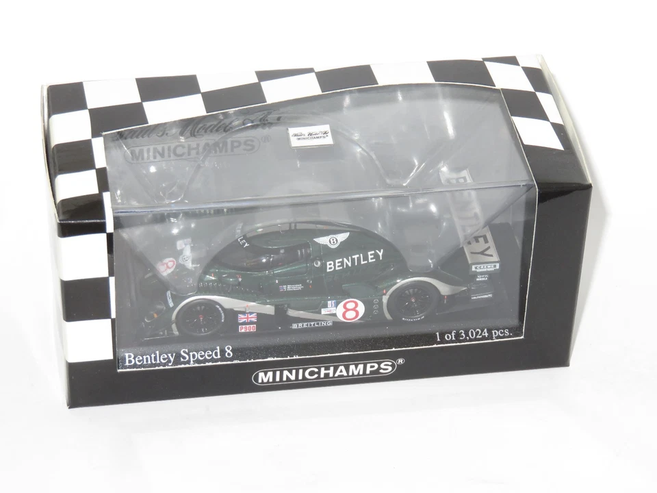 1/43 Bentley Speed 8  ALMS Sebring 12 Hrs 2003  #8  Herbert / Brabham / Blundell - Image 2 of 3