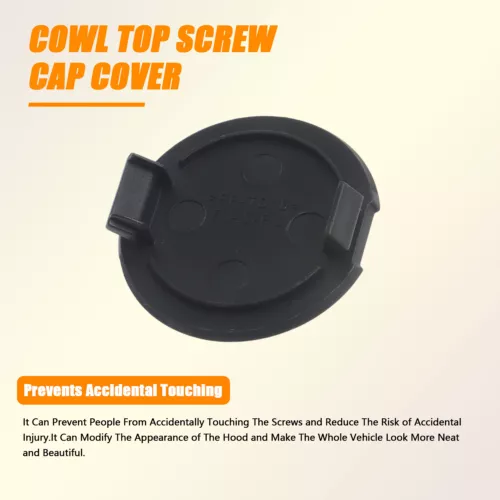 2Pcs Windscreen Wiper Cowl Screw Cap Cover Black for Honda Civic 2006-2011 - Bild 9 von 10