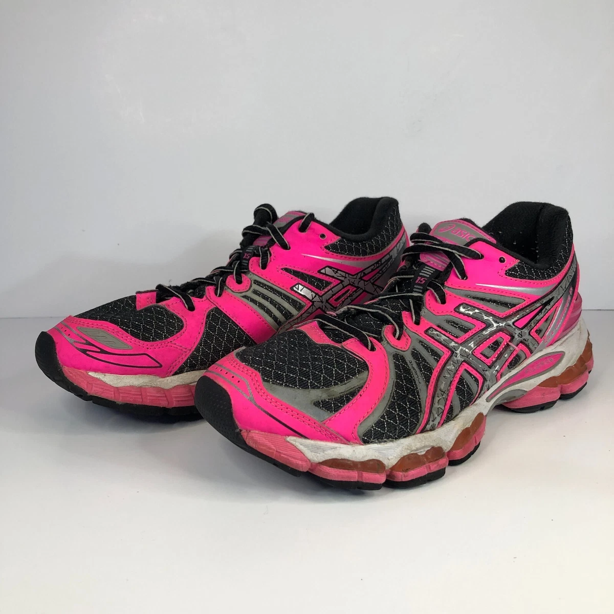 Asics Gel Nimbus 15 Lite Show T3B9N Marathon Running Shoes Womens Size 7.5 | eBay