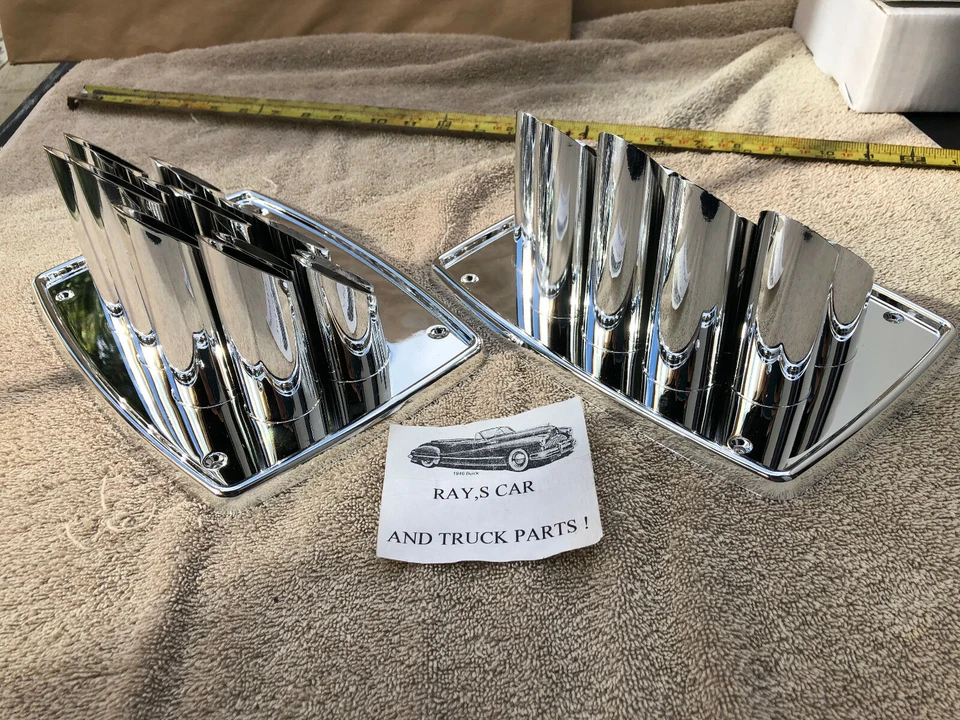 NEW SET OF RIGHT AND LEFT CLASSIC STYLE PIPE ORGAN SPEAKER COVERS ! 54 60 62 64 - Image 3 of 4