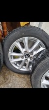 MAZDA 3 ALLOY WHEELS & TYRES FULL SET 16'' 205/60/R16  Fits 2013-2023