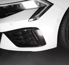 Cubierta de accesorios de faros antiniebla delanteros ABS negro brillante para Kia K5 2025 2026