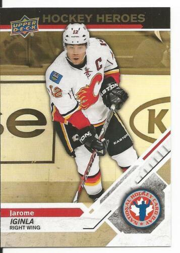 2008-09 Upper Deck Base #169 Jarome Iginla - Calgary Flames 2008-09 Upper Deck Base #169 Jarome Iginla - Calgary Flames