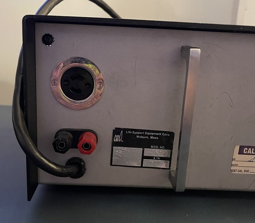 Registratore spirometro vintage LSE Life Support Equipment Corp. 1980 • Modello AR-600 - Foto 8 di 9