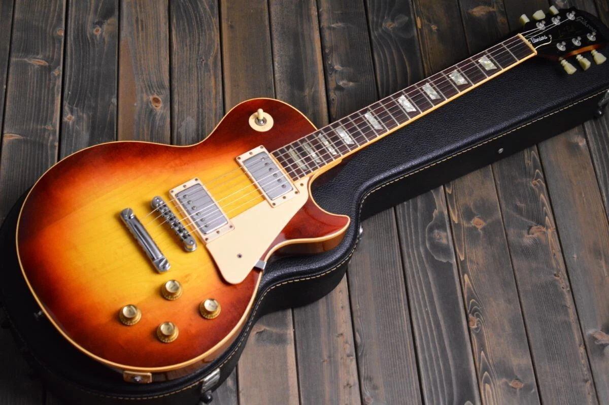Gibson Les Paul Deluxe Standard 1975 Vintage Electric Guitar eBay