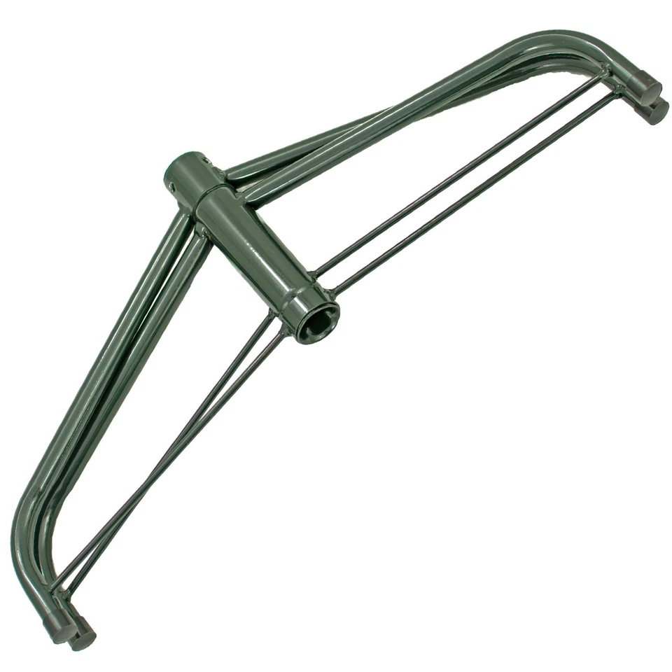 36in Green Metal Tree Base Stands, Artificial Christmas Trees Folding Legs - Image 2 of 3