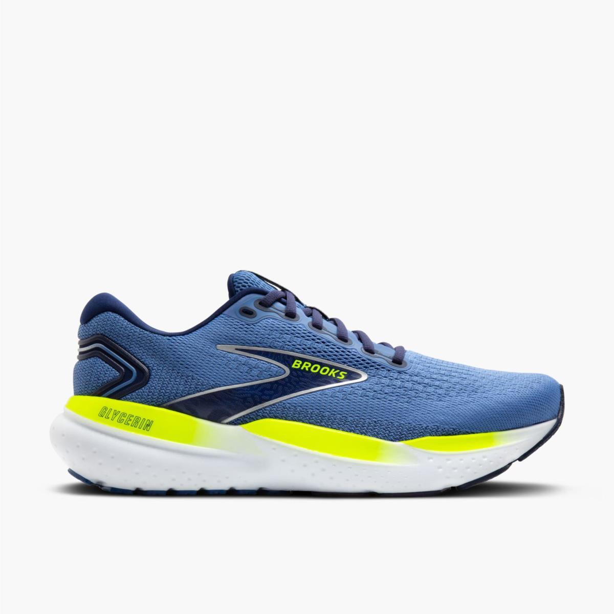 SCARPE UOMO CORSA BROOKS BLU 110419 409 GLYCERIN 21 BLU UOMO