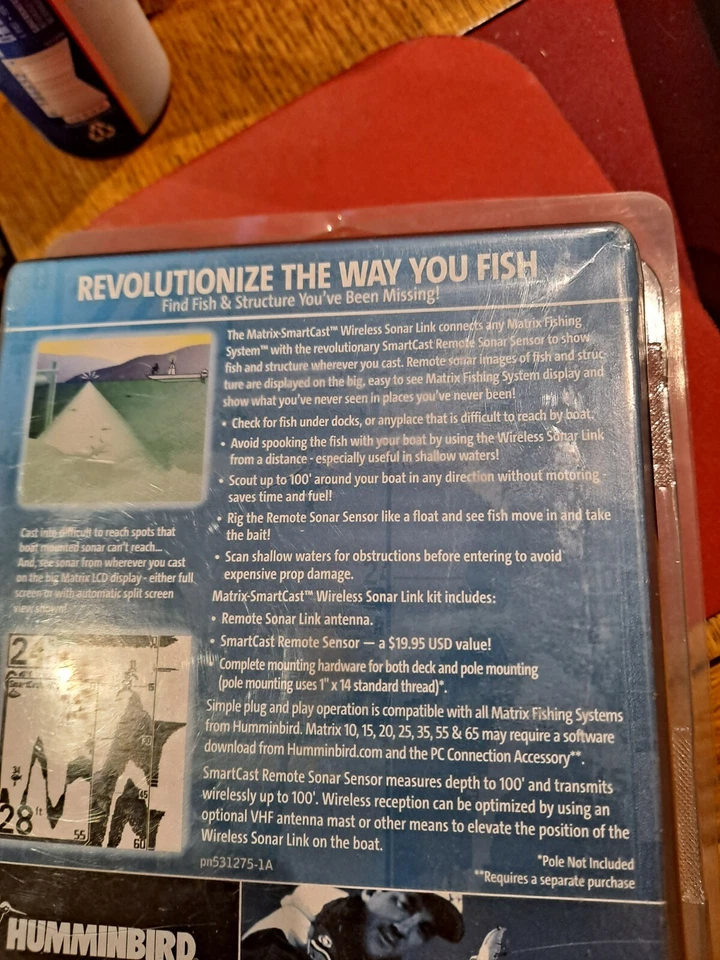 Humminbird  Matrix Smartcast Wireless Sonar Link P# AS RSL - Image 2 of 2