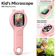 Microscope for Kids Mini Pocket Handheld Microscope toy for Children Gifts