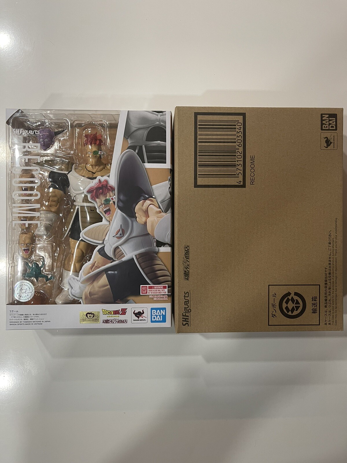 Recoome Dragon Ball Z S.H.Figuarts Bandai figurine articulée Namek