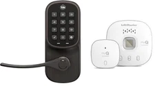 MyQ YALE / LiftMaster LMLEVPACK-OB Smart Lock Keypad Lever in Oil Rubbed Bronze