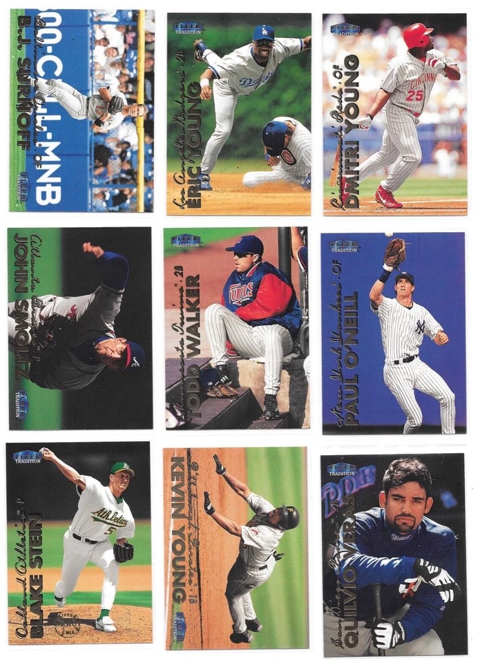 1999 Fleer Tradition Baseball Trading Cards / You Choose #s 251-500 / mb28 - Image 4 of 4