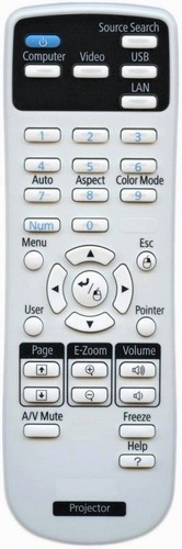 Telecomando di ricambio Epson EB-S03 | EB-S05 | EB-S140 | EB-S17 | EB-S18 | EB-S21 - Foto 2 di 2