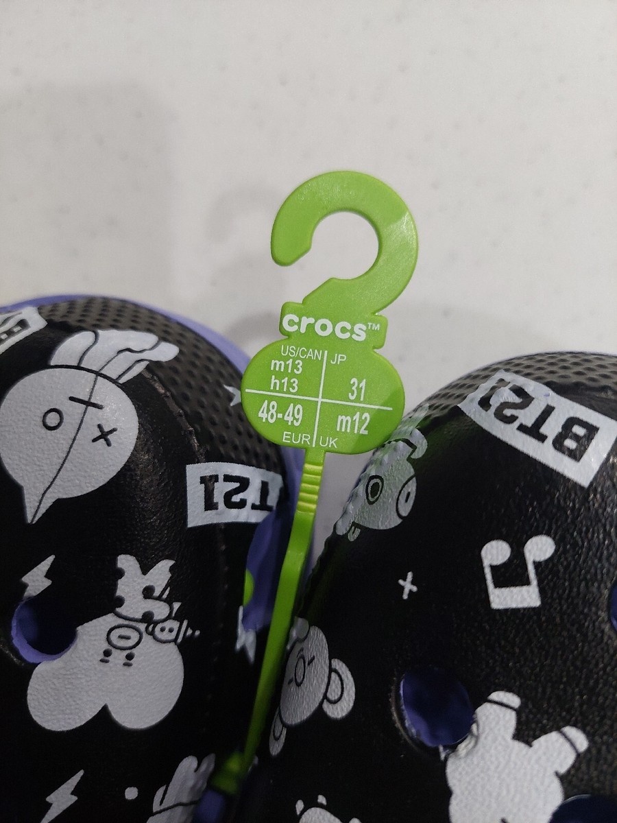 BT21 x CROCS Collaboration Classic Clog BTS Slip On Men's