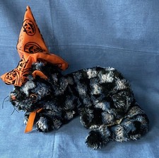 Dan Dee Collectors Choice Halloween Black Cat 9  Long