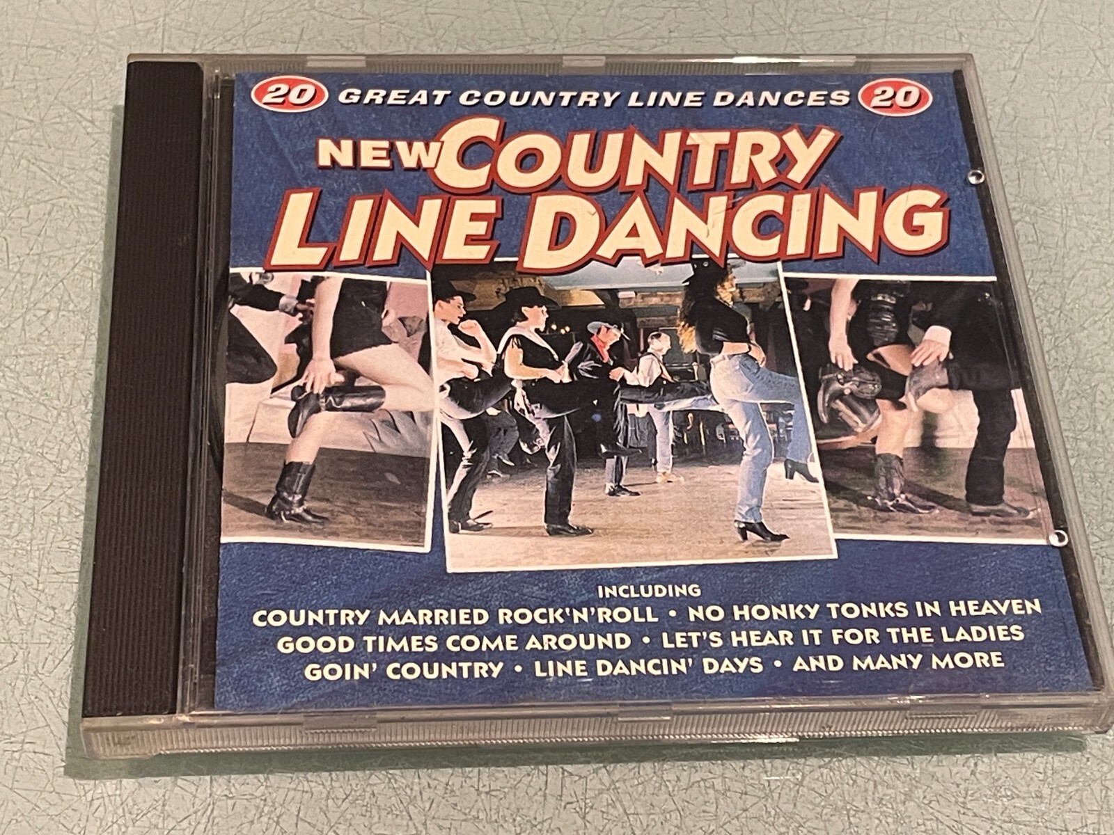 New Country Line Dancing - CD Album - 1997 Delta Music - 20 Line Dance Tracks