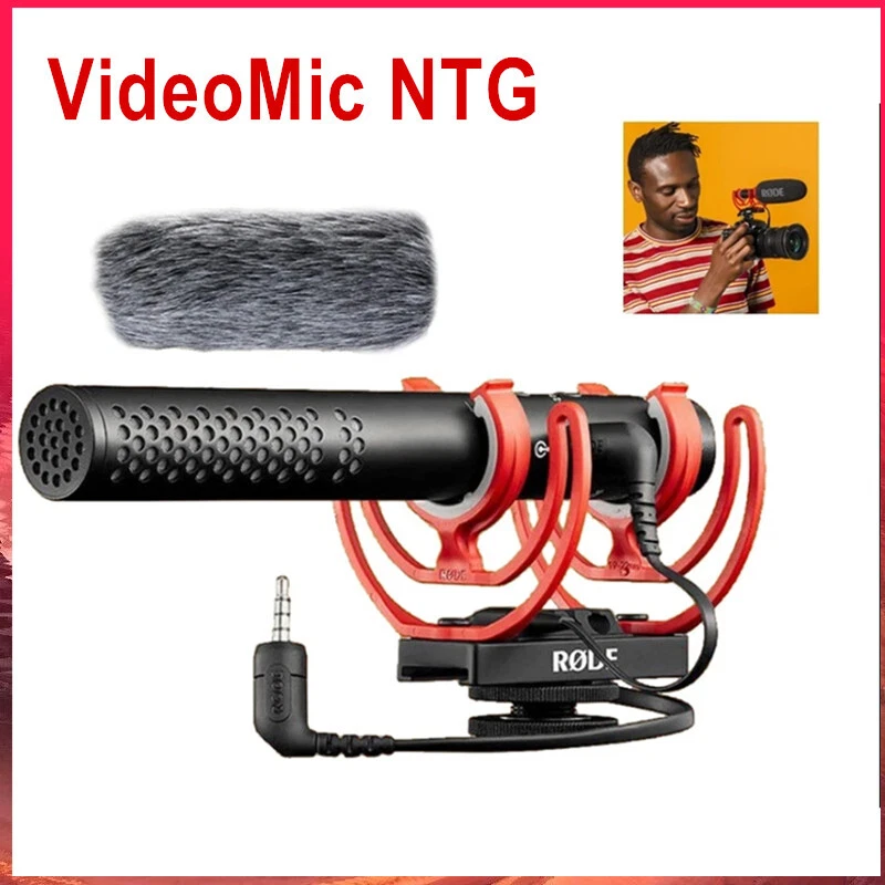 RODE VideoMic NTG Professional Shotgun Microphone for Canon Nikon