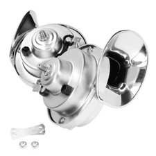 2PCS Super Loud Train Horns Car Air Electric Snail Double Horn 12V Waterproof...