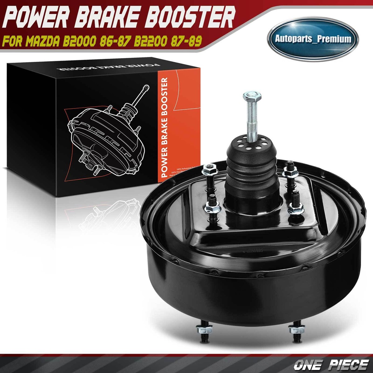 Power Brake Booster for Mazda B2000 1986 1987 B2200 1987 1988 1989