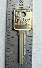  (1)  MEDECO    High Security Key    Art, Collectors, Locksmith ...
