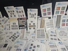 US Stamp Collection Mint NH Mostly One of Each on Pages Face Value $3,500