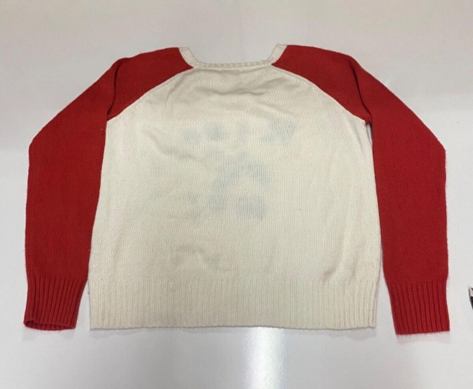 Route 66 womans christmas sweater size L not ugly cute mistletoe