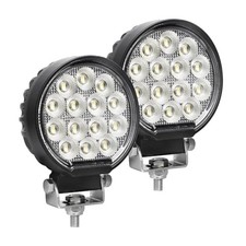 Led Tractors Work Lights, 4.5 Inch 150 Beam Flood Light Led Truck Work 112W