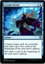 Arcane Denial 187 Commander: Secrets of Strixhaven Magic: The Gathering NM