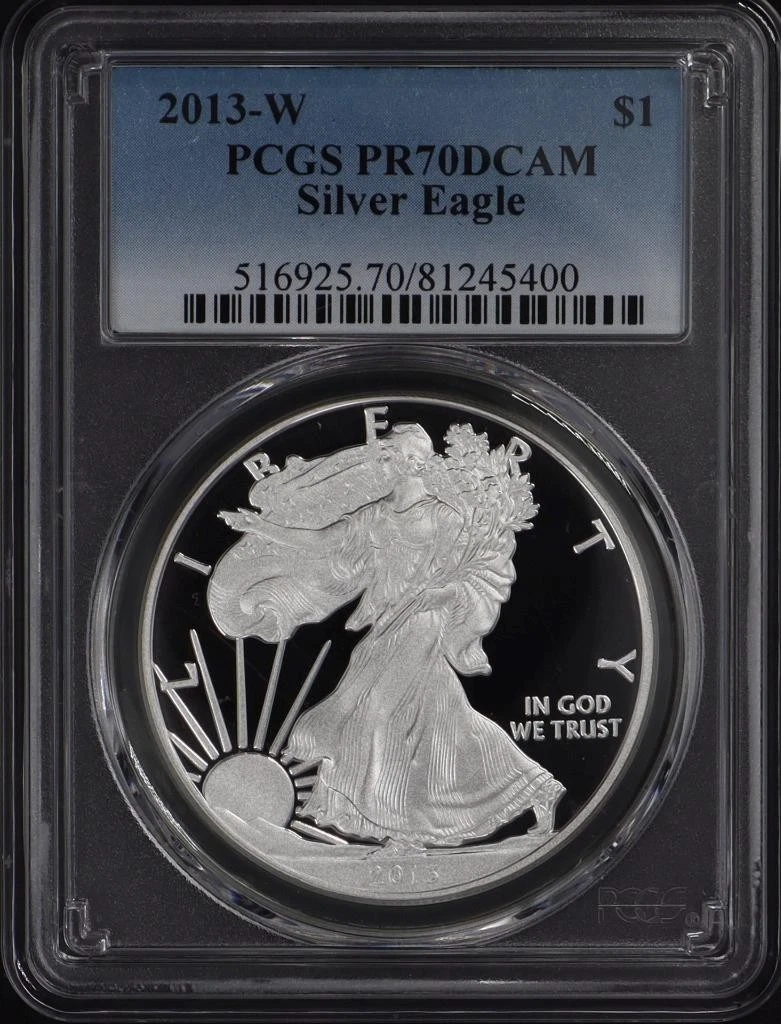 American Eagle PR 70 Graded 2013 Silver Bullion Coins for sale | eBay