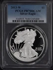 Photo of a 2013-W American Silver Eagle Proof from an eBay listing that sold on Jul 15, 2026