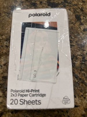 Polaroid Hi-Print 2x3 Cartridge Paper- 20 Sheets
