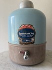 Vtg Blue 5 Quart Porcelain Interior Sportsman's Jug w/ Spigot Hot or Cold Liquid — photo 1