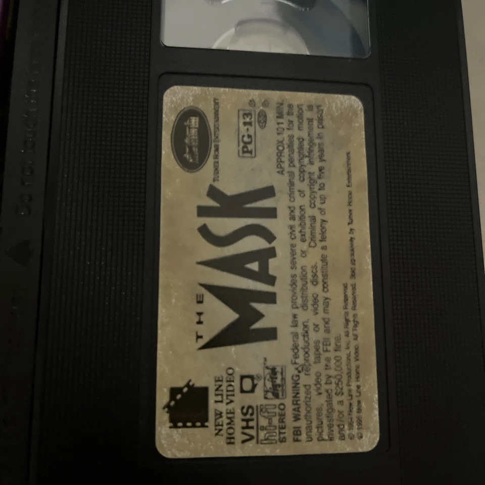 1994-95 The Mask from Hero to Zero Jim Carrey VHS Foto 2 de 4