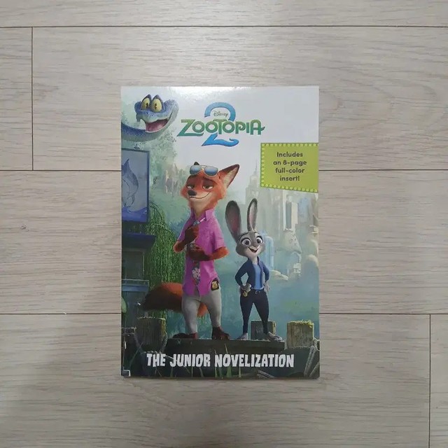 Zootopia English Novel Book - Hardcover Edition