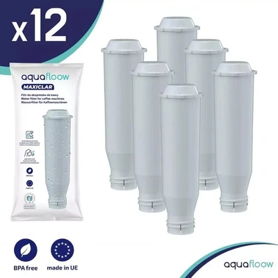 12x Wasserfilter Aquafloow ersatz von F088 BOSCH TCZ6003 Nivona NIRF 700