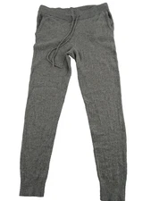 Quince Womens 100% Cashmere Pants Jogger Grey Size Large