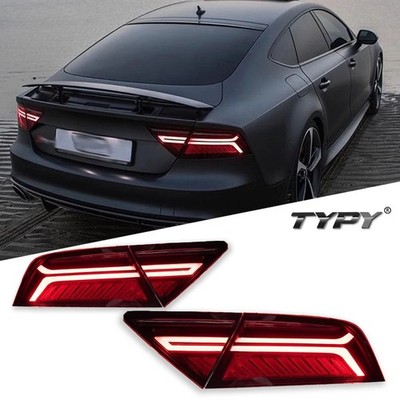 Fit Für Audi A7 Rücklicht 2012-2018 LED Projektor Rückleuchte DRL Autozubehör