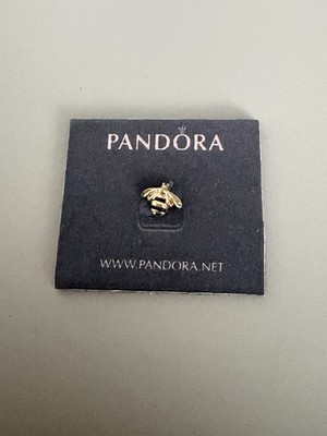Authentische Pandora Bienenkönigin/Honigbiene Zierliches Schwebendes Medaillon Charm